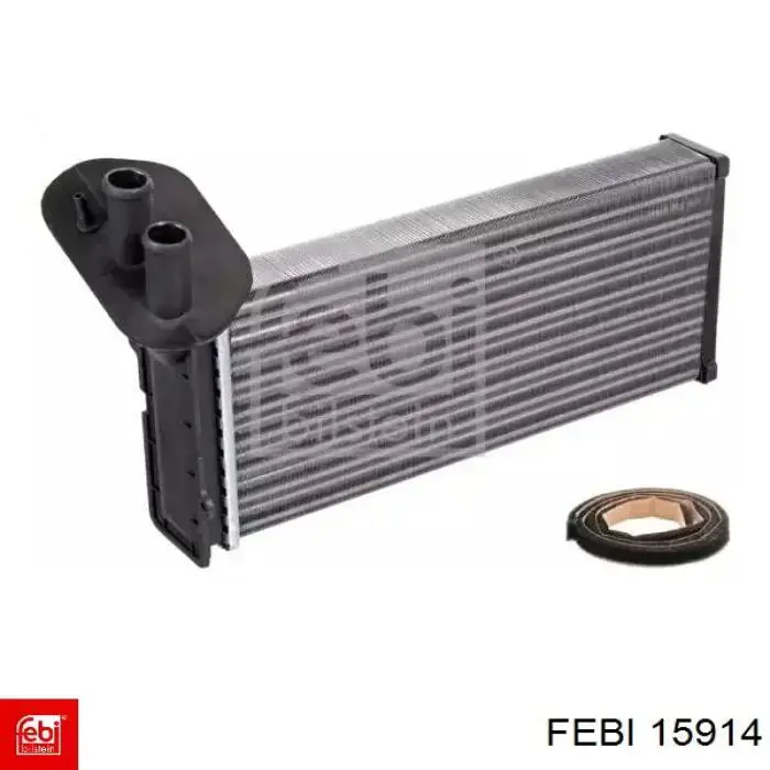 Chłodnica nagrzewnicy (ogrzewacza) Febi 15914 cena, od 28,34 USD