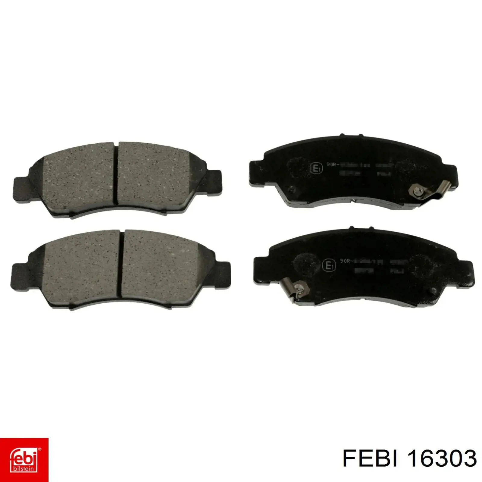 Klocki hamulcowe przednie tarczowe Febi 16303 cena, od 22,91 USD