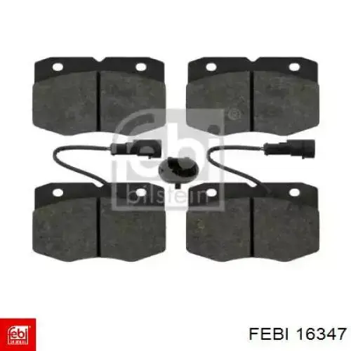 Klocki hamulcowe przednie tarczowe Febi 16347 cena, od 34,20 USD