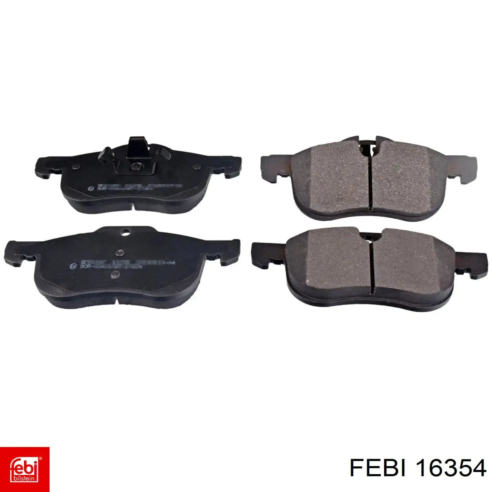 Klocki hamulcowe przednie tarczowe Febi 16354 cena, od 32,83 USD