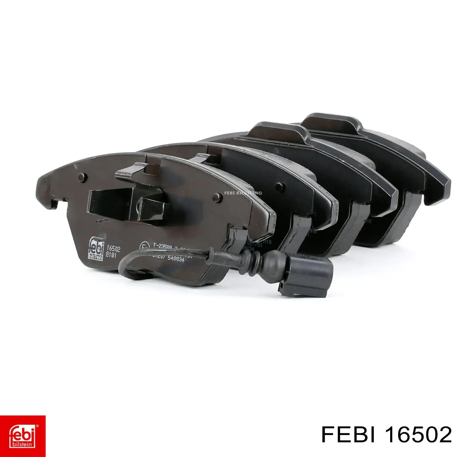 Klocki hamulcowe przednie tarczowe Febi 16502 cena, od 51,48 USD