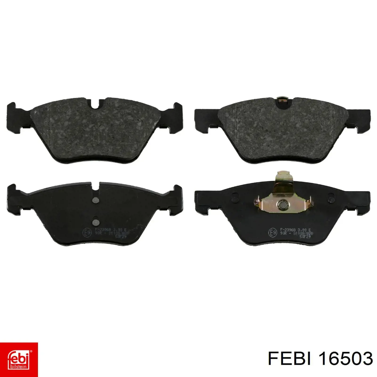 Klocki hamulcowe przednie tarczowe Febi 16503 cena, od 36,32 USD