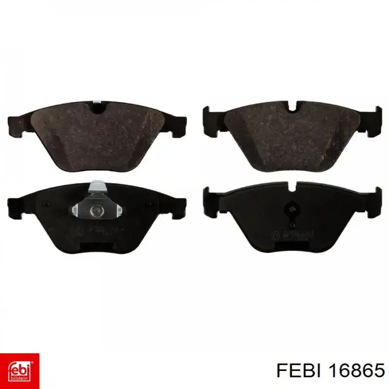 Klocki hamulcowe przednie tarczowe Febi 16865 cena, od 36,98 USD