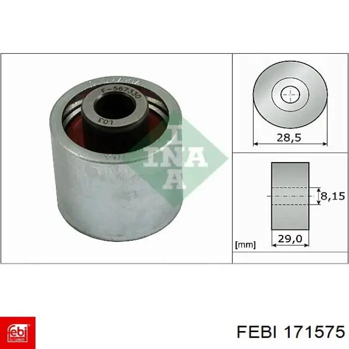 171575 Febi termostat