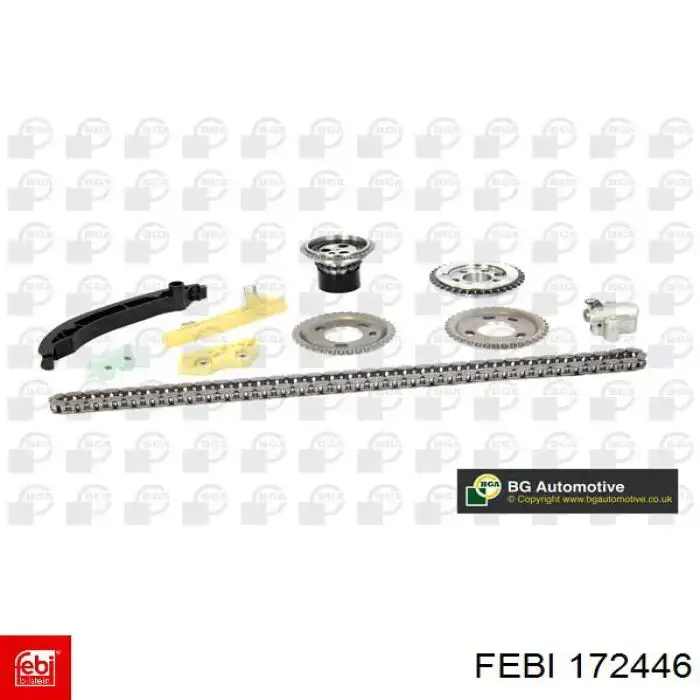 Łańcuch rozrządu, zestaw Febi 172446 cena, od 337,94 USD