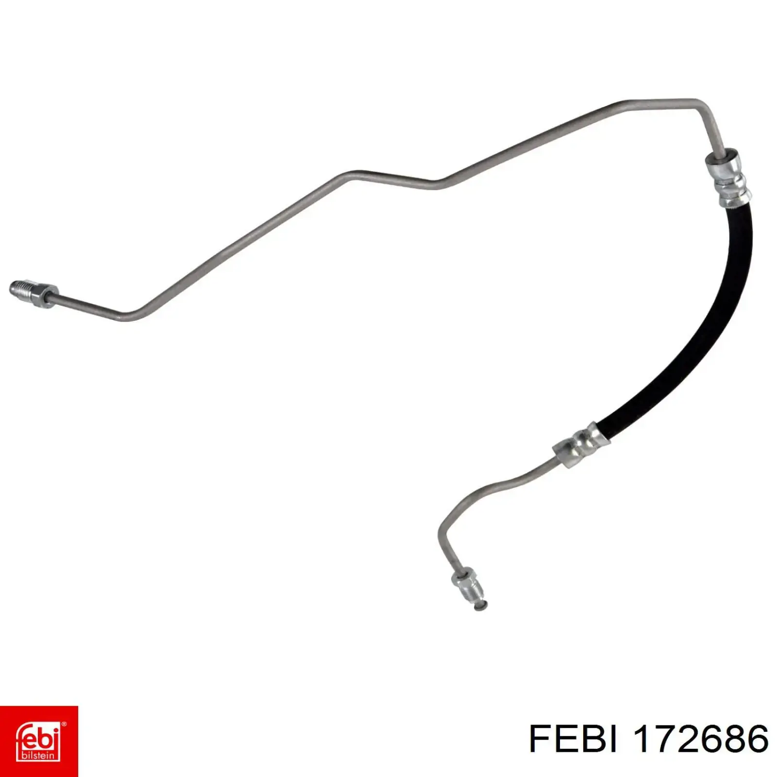 Przewód hamulcowy tylny prawy Febi 172686 cena, od 25,46 USD
