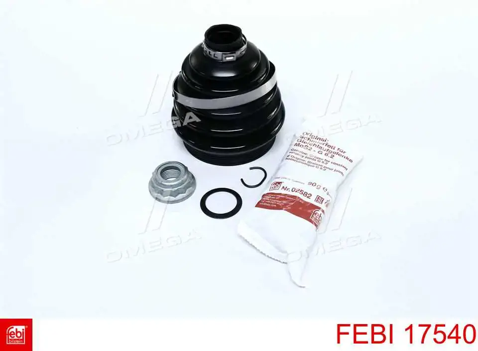 Osłona przegubu homokinetycznego półosi przedniej zewnętrzna Febi 17540 cena, od 12,04 USD