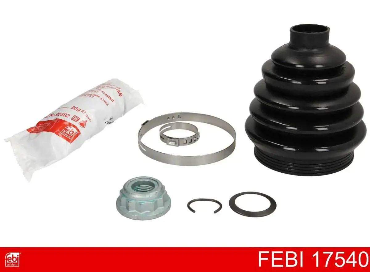 Do koszyka 17540 Febi Osłona przegubu homokinetycznego półosi przedniej zewnętrzna