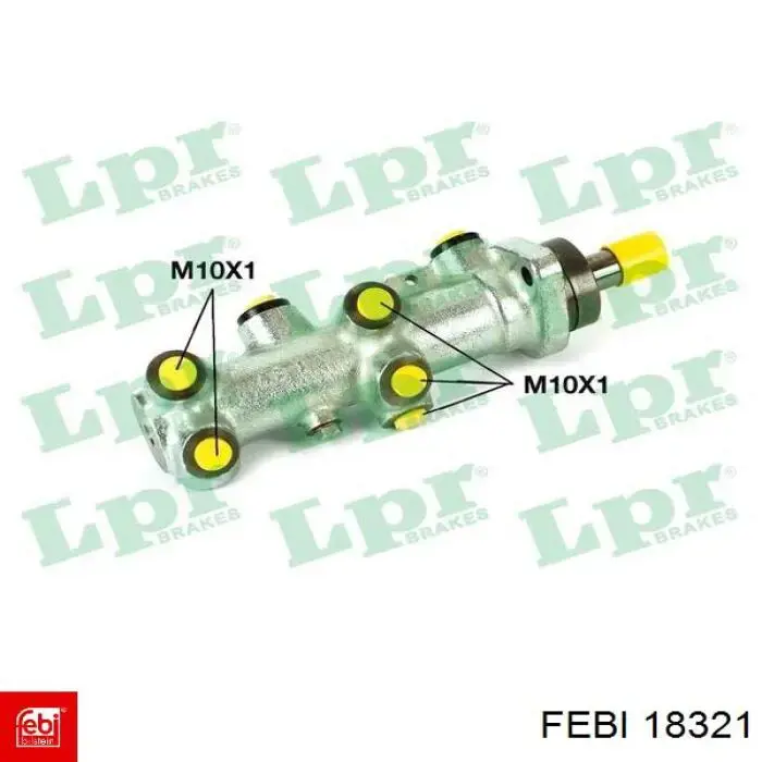 Główny cylinder hamulców Febi 18321 cena, od 64,79 USD