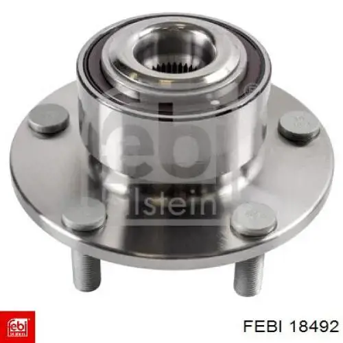 Do koszyka 18492 Febi Silentblock wahacza tylnego dolnego