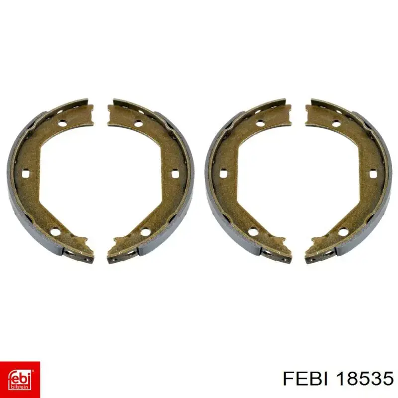 Klocki hamulca ręcznego Febi 18535 cena, od 22,28 USD
