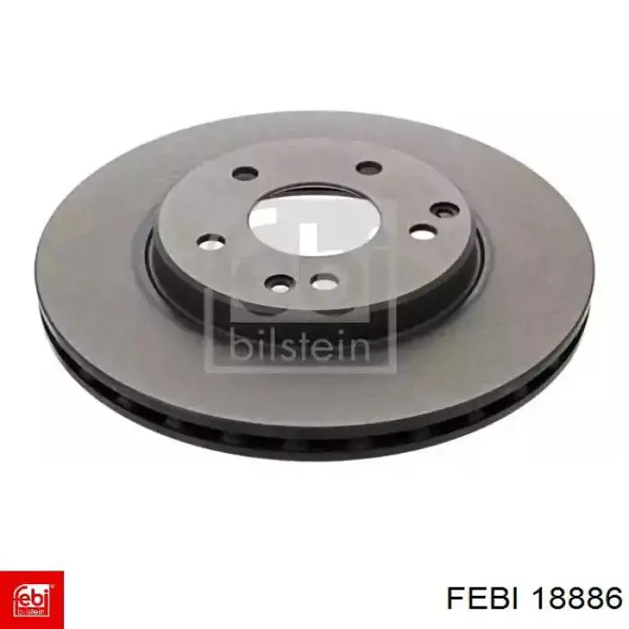 Tarcza hamulcowa przednia Febi 18886 cena, od 48,98 USD