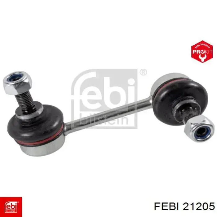 Do koszyka 21205 Febi Lącznik stabilizatora tylnego prawy