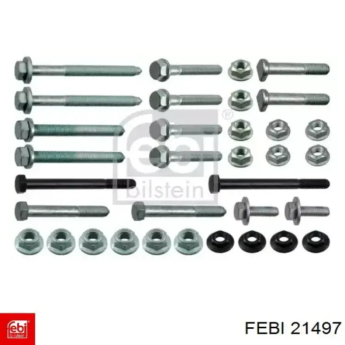 Śruba mocowania przedniego wahacza, zestaw Febi 21497 cena, od 27,53 USD