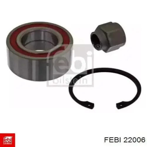 Łożysko piasty przedniej Febi 22006 cena, od 17,41 USD