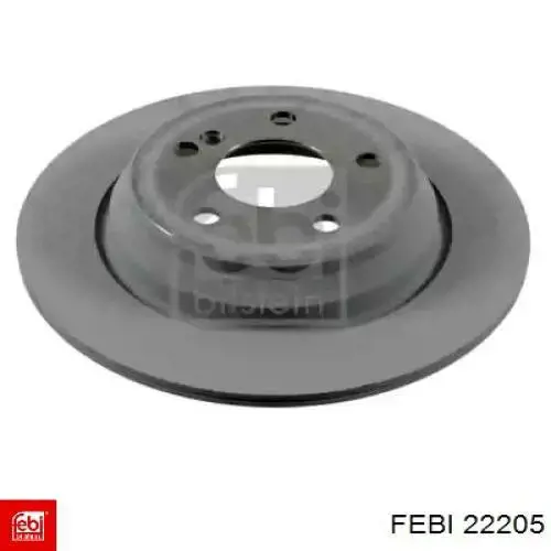 Tarcza hamulcowa tylna Febi 22205 cena, od 48,69 USD
