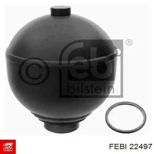 Akumulator hydrauliczny amortyzatorów przedni Febi 22497 cena, od 82,78 USD