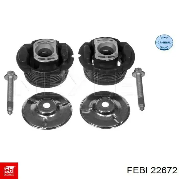 Do koszyka 22672 Febi Silentblock tylnej belki