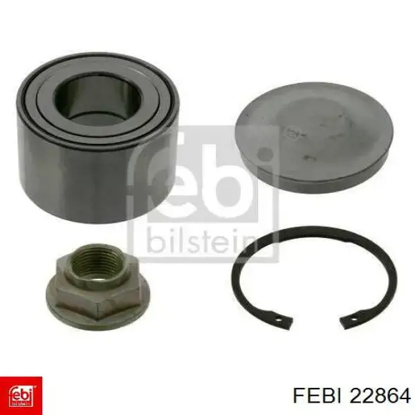 Tarcza hamulcowa tylna Febi 22864 cena, od 26,84 USD