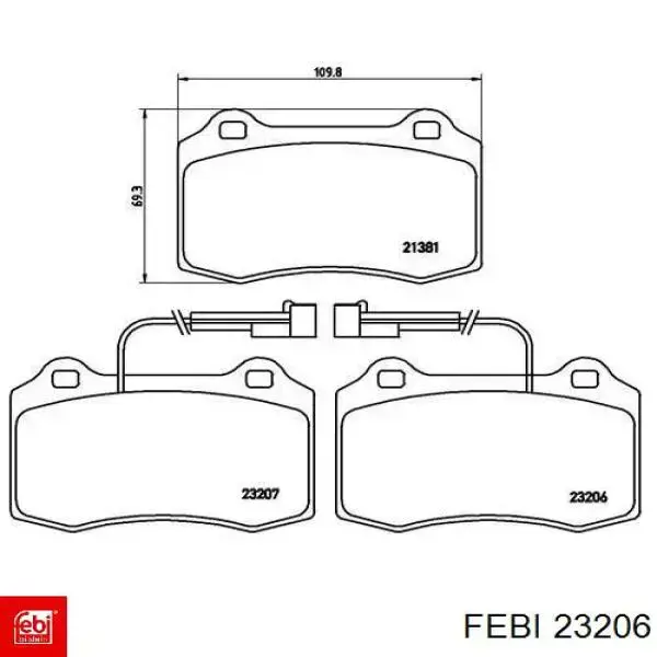 Do koszyka 23206 Febi Zaślepka głowicy cylindrów/bloku cylindrów