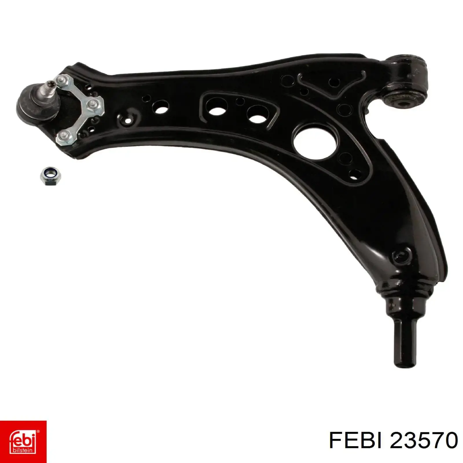 Do koszyka 23570 Febi Tarcza hamulcowa tylna