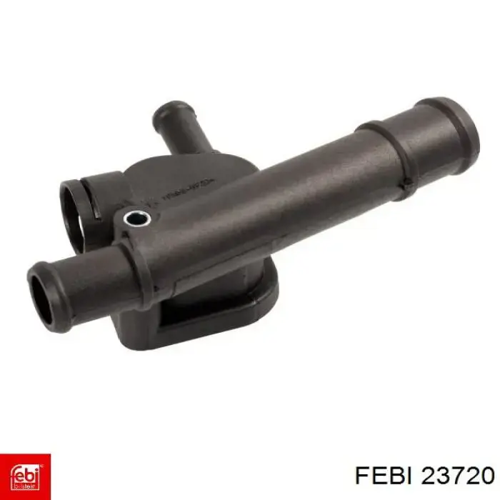 Do koszyka 23720 Febi Kołnierz układu chłodzenia (trójnik)