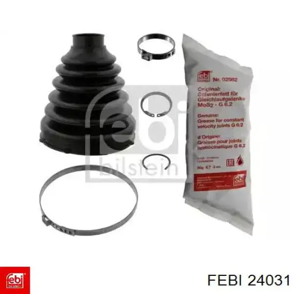 Osłona przegubu homokinetycznego półosi przedniej wewnętrzna Febi 24031 cena, od 22,02 USD