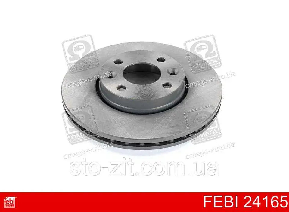 Do koszyka 24165 Febi Tarcza hamulcowa przednia