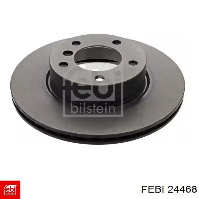 Tarcza hamulcowa przednia 24468 FEBI