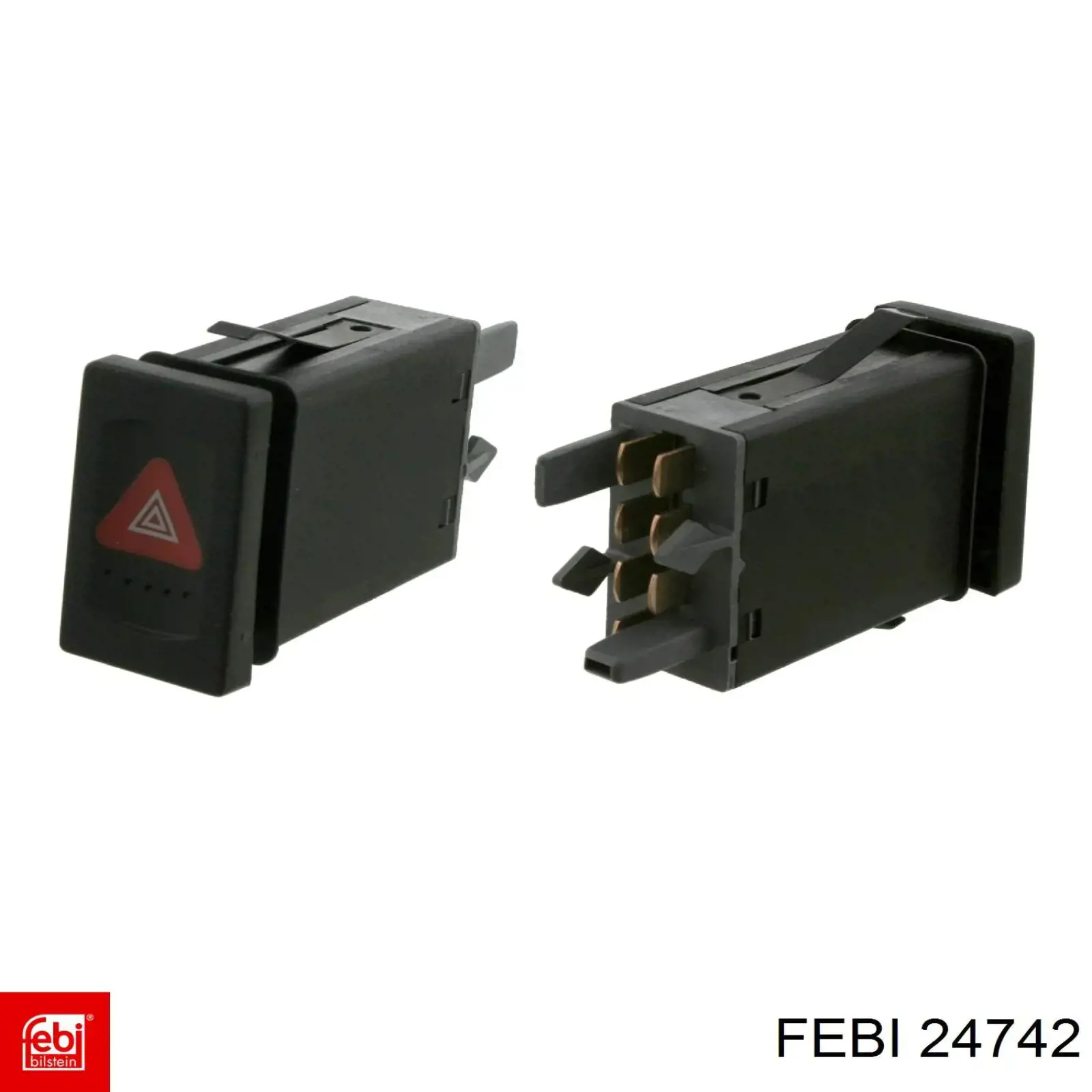 Przycisk włączania światła awaryjnego Febi 24742 cena, od 20,31 USD