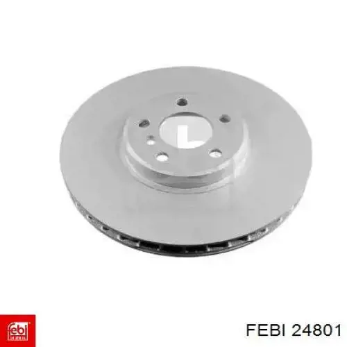 Tarcza hamulcowa przednia Febi 24801 cena, od 104,08 USD