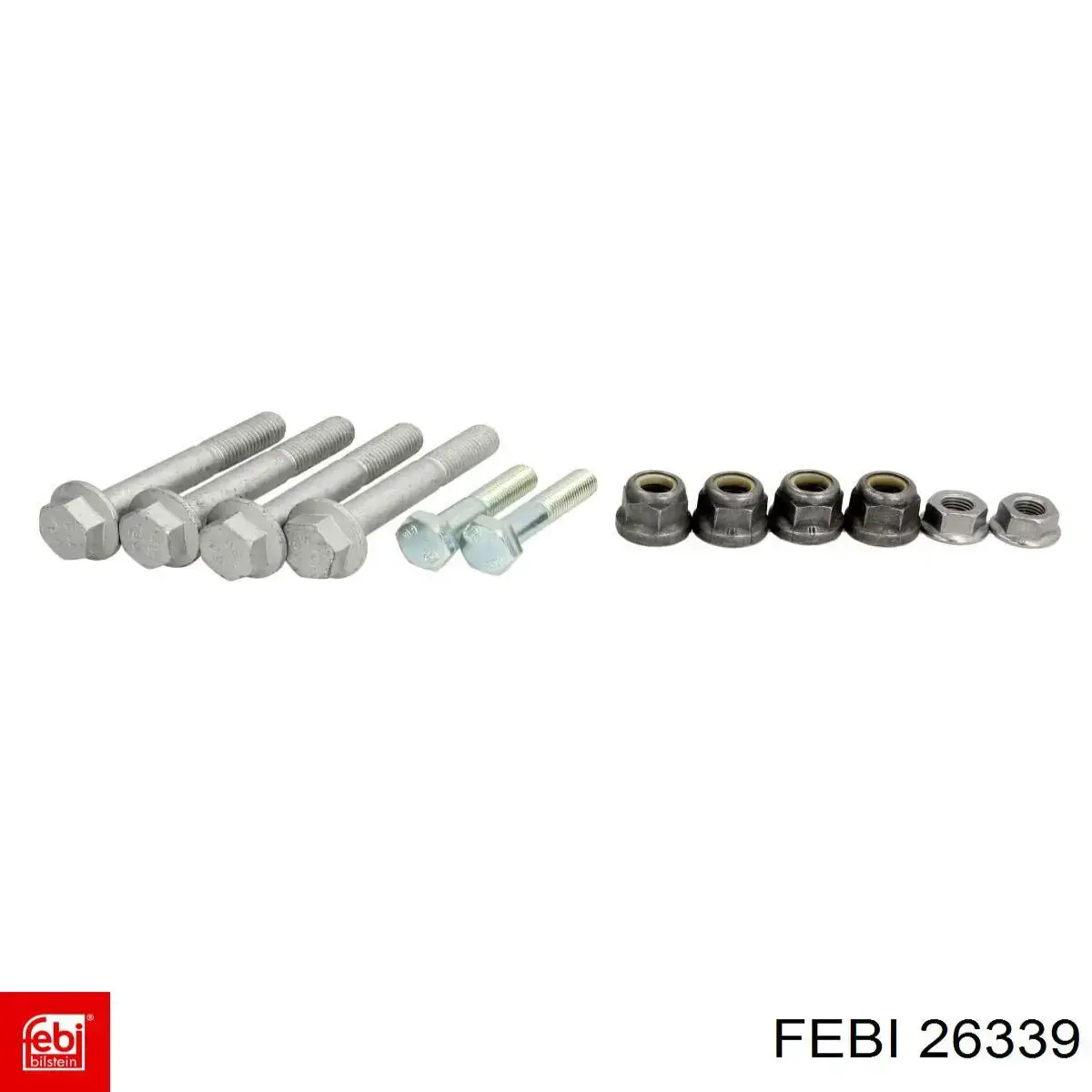 Śruba mocowania przedniego wahacza, zestaw Febi 26339 cena, od 23,71 USD