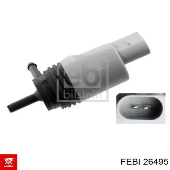 Pompka spryskiwacza szyby przedniej Febi 26495 cena, od 12,57 USD
