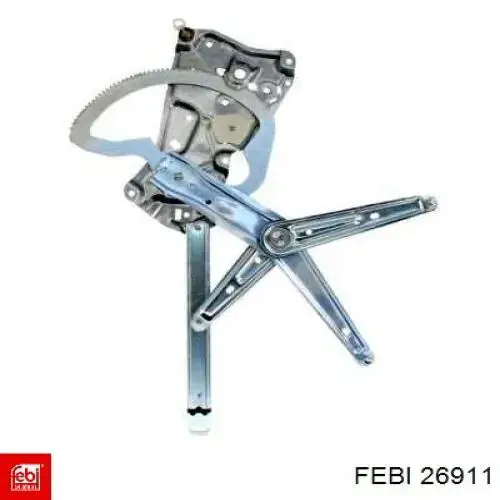 Mechanizm podnoszenia szyby drzwi przednich prawych 2007PSG2 Polcar
