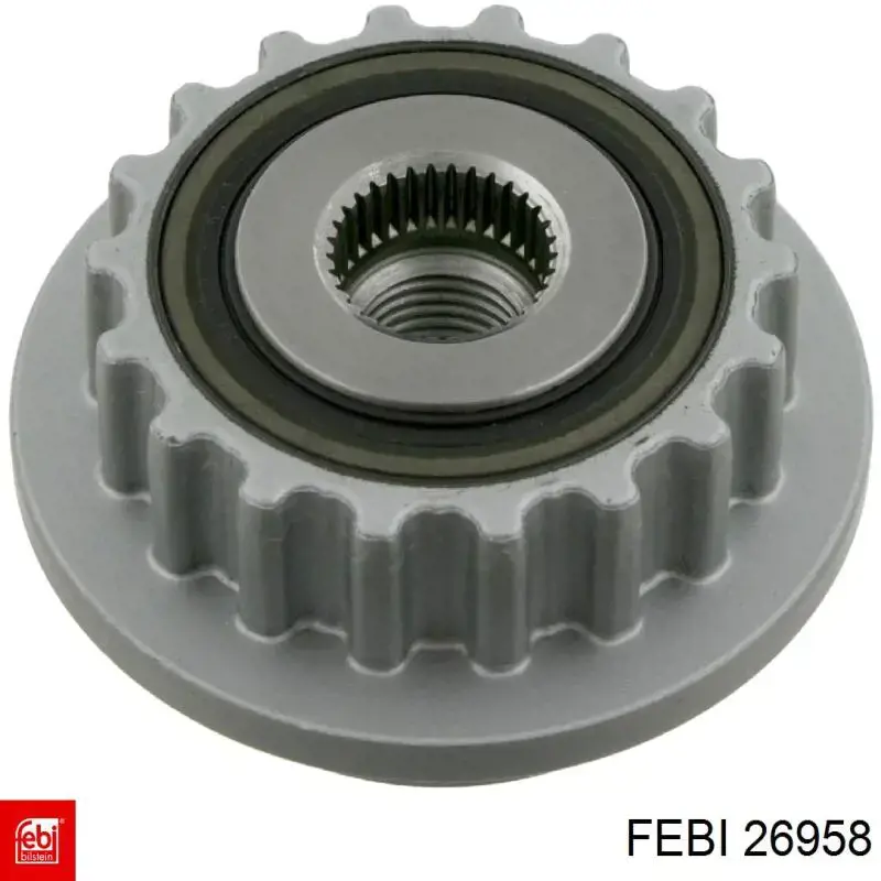Koło pasowe alternatora Febi 26958 cena, od 48,02 USD