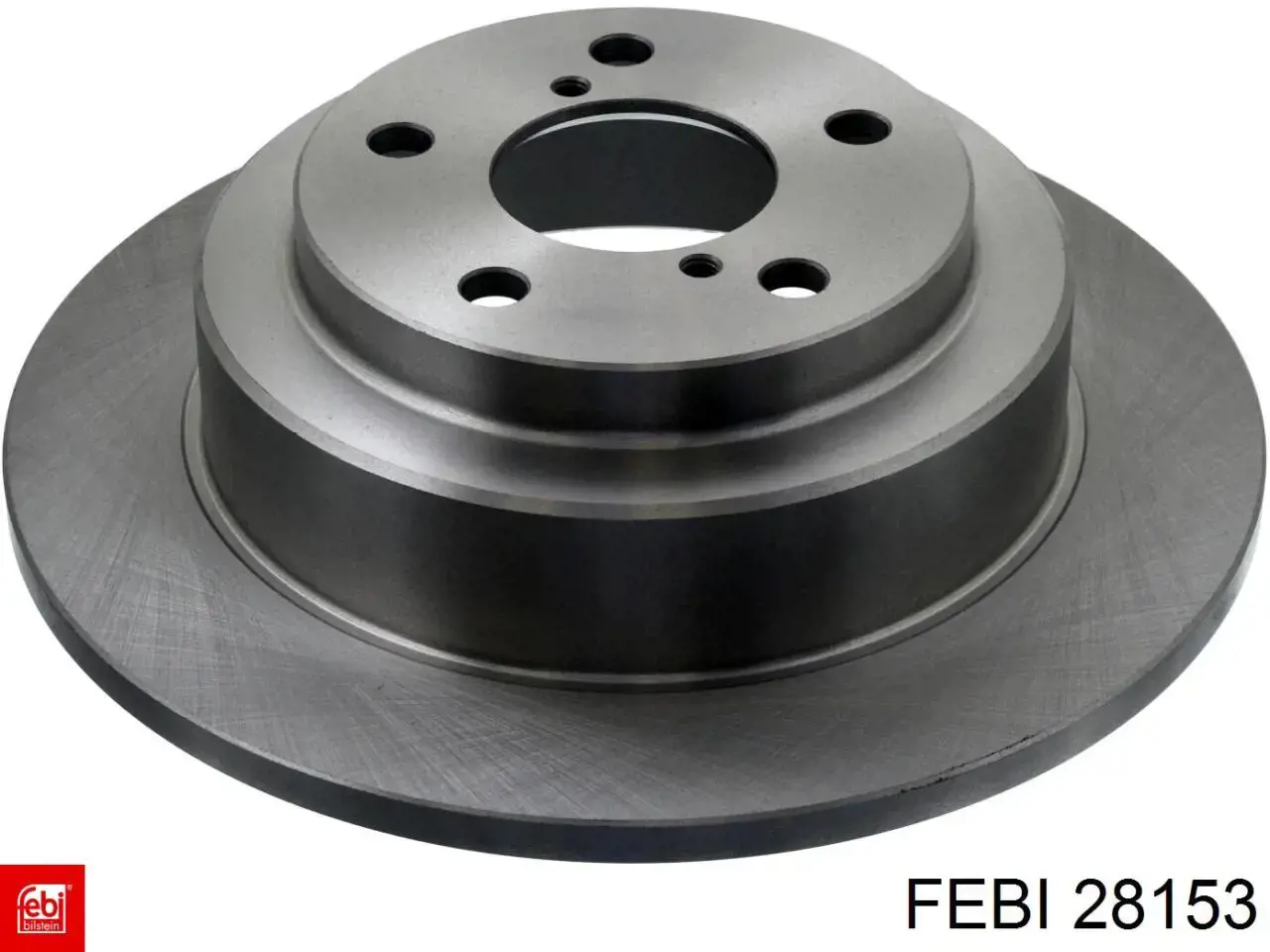 Do koszyka 28153 Febi Tarcza hamulcowa tylna