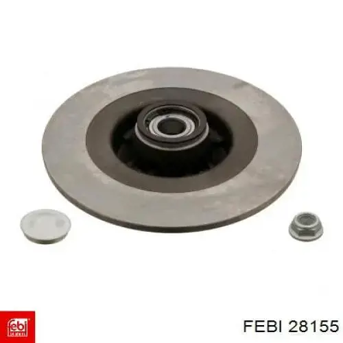 Tarcza hamulcowa tylna Febi 28155 cena, od 53,36 USD