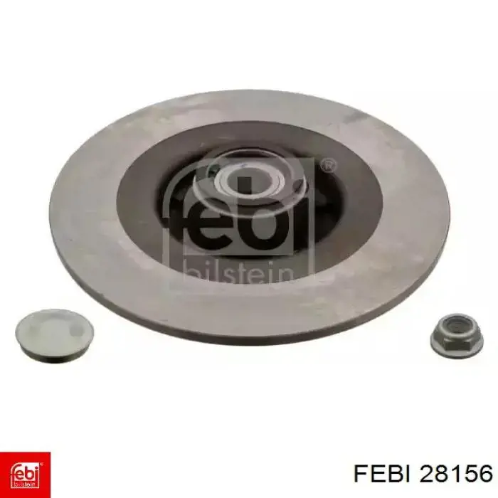 Tarcza hamulcowa tylna Febi 28156 cena, od 95,89 USD