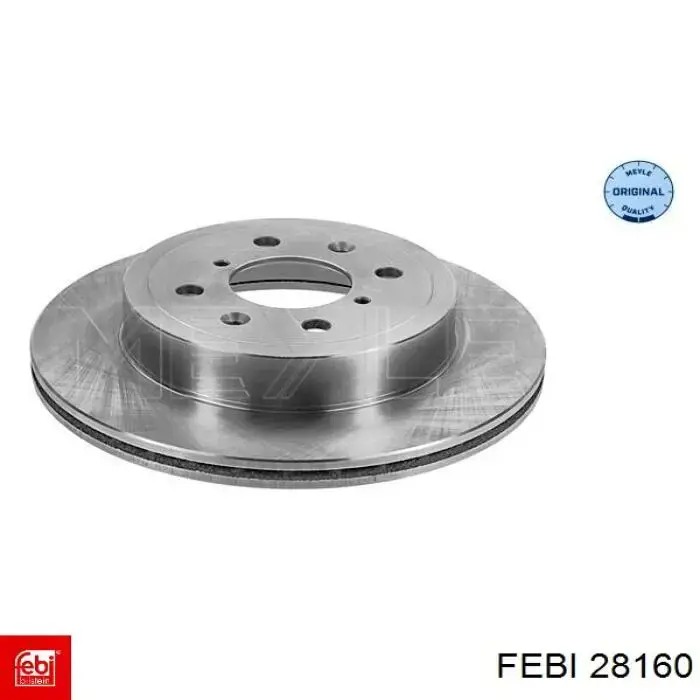 Tarcza hamulcowa przednia Febi 28160 cena, od 32,88 USD