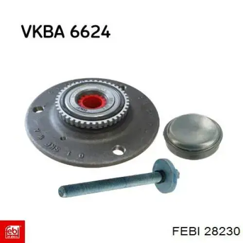 Do koszyka 28230 Febi Piasta przednia