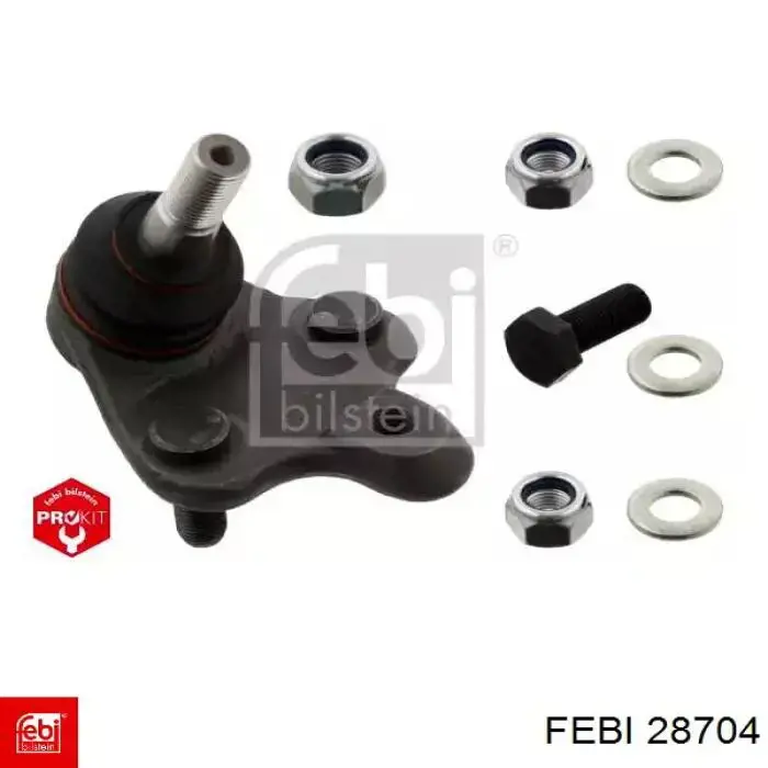 Sworzeń wahacza dolny Febi 28704 cena, od 17,41 USD