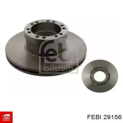 Tarcza hamulcowa przednia Febi 29156 cena, od 76,65 USD