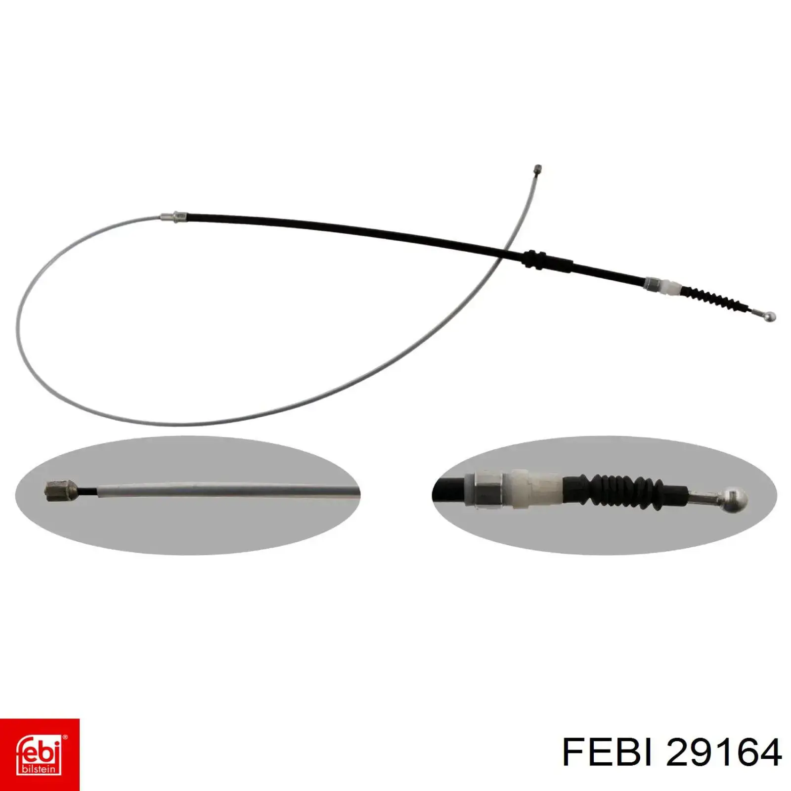 Klamka drzwi przednich zewnętrzna lewa Febi 29164 cena, od 54,66 USD