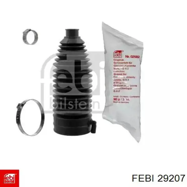 Osłona mechanizmu kierowniczego (maglownicy) Febi 29207 cena, od 9,23 USD