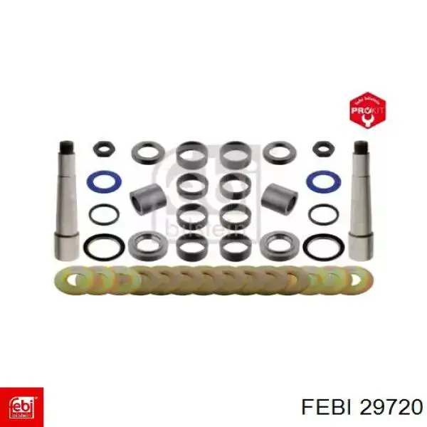 Zestaw naprawczy sworznia zwrotnicy Febi 29720 cena, od 165,85 USD