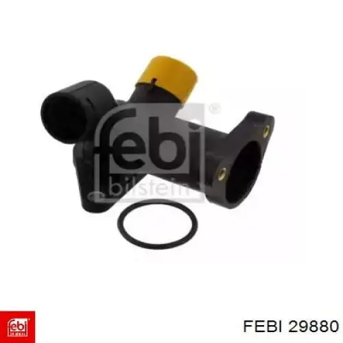 Kołnierz układu chłodzenia (trójnik) Febi 29880 cena, od 7,55 USD