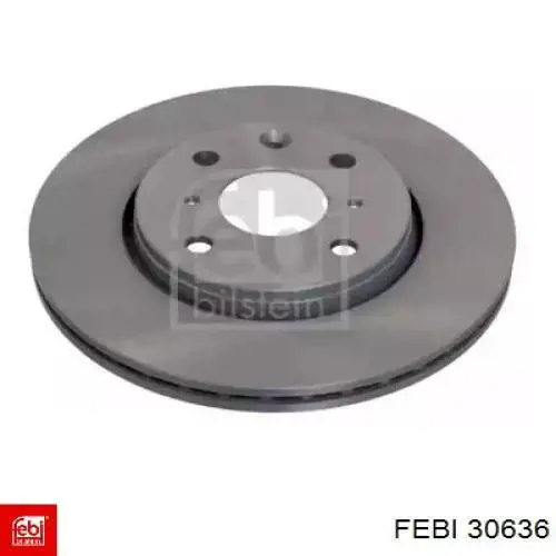 Tarcza hamulcowa przednia Febi 30636 cena, od 34,85 USD
