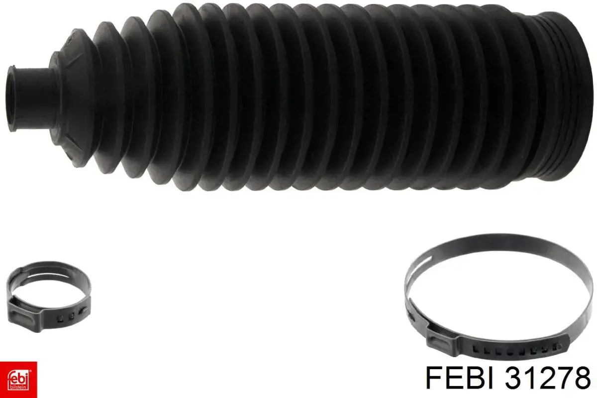 Osłona mechanizmu kierowniczego (maglownicy) Febi 31278 cena, od 8,73 USD