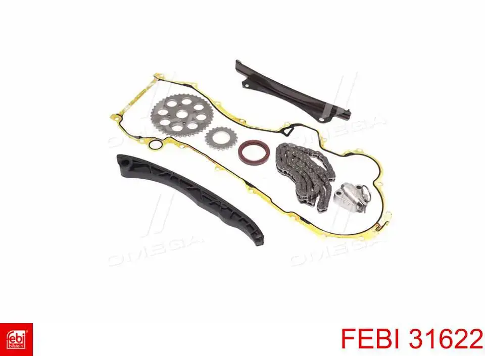 Łańcuch rozrządu, zestaw Febi 31622 cena, od 101,24 USD