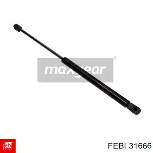 Do koszyka 31666 Febi Amortyzator klapy bagażnika (3/5 drzwi-tylnych)